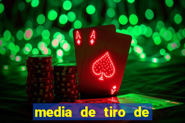 media de tiro de meta por jogo